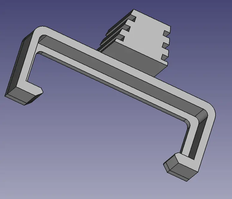 Clip houder vogelvoer container