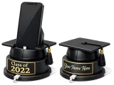 Graduation Cap Phone Dock & Charging Stand (Personalizable-0