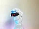 DAVID BUST TABLE CLOCK-5