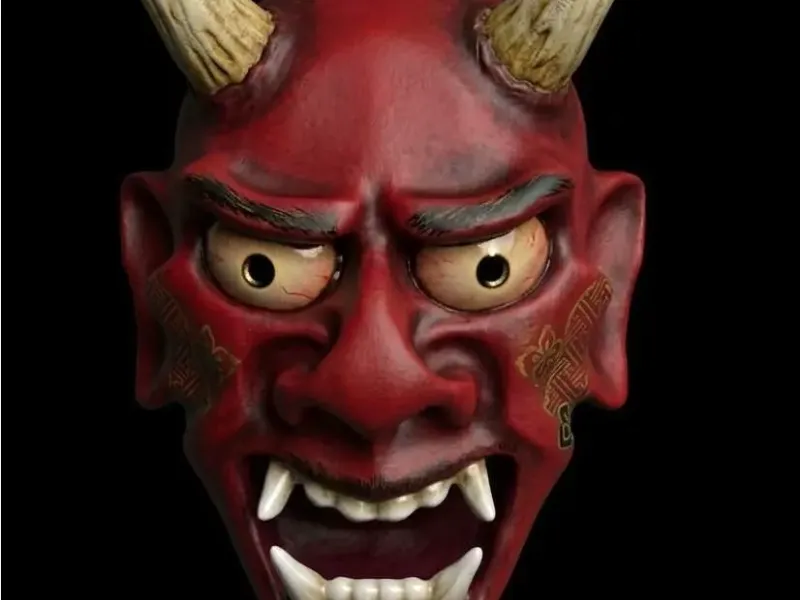 Mask Hannya Ornament - Ver 1