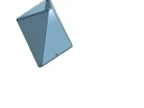 Origami Triangle Pen Cup-2