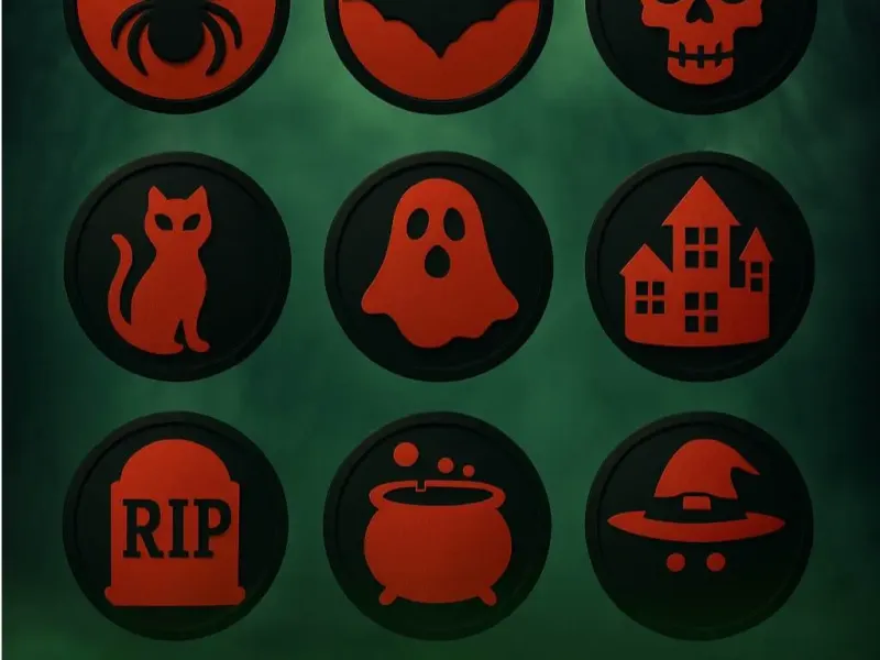 9 monete sfida spaventose di Halloween GRATUITE!!