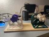 Workbench-Mountable Spool Winder with 2 Frames-3
