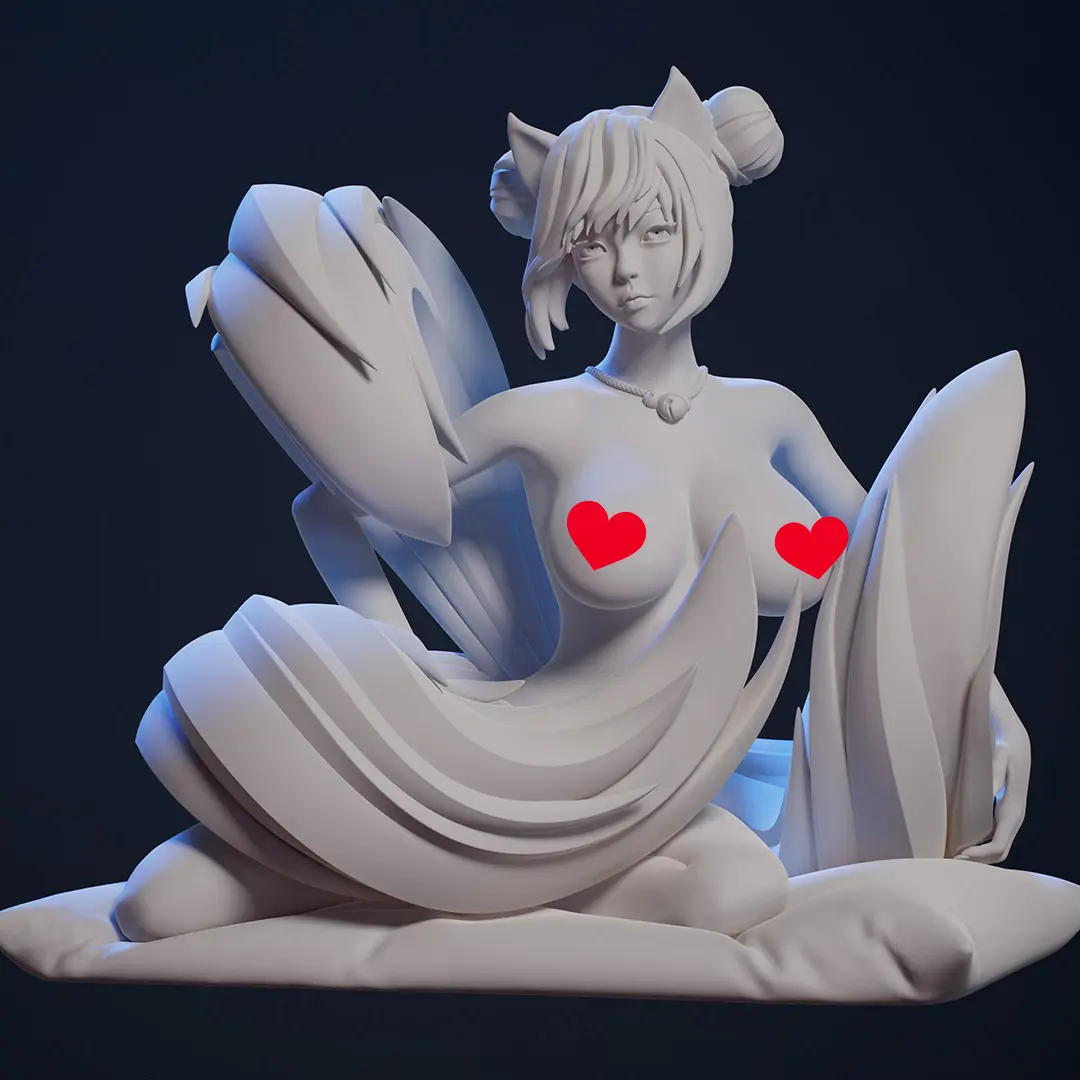 CHICA ZORRO / KITSUNE DE 3 COLAS / C