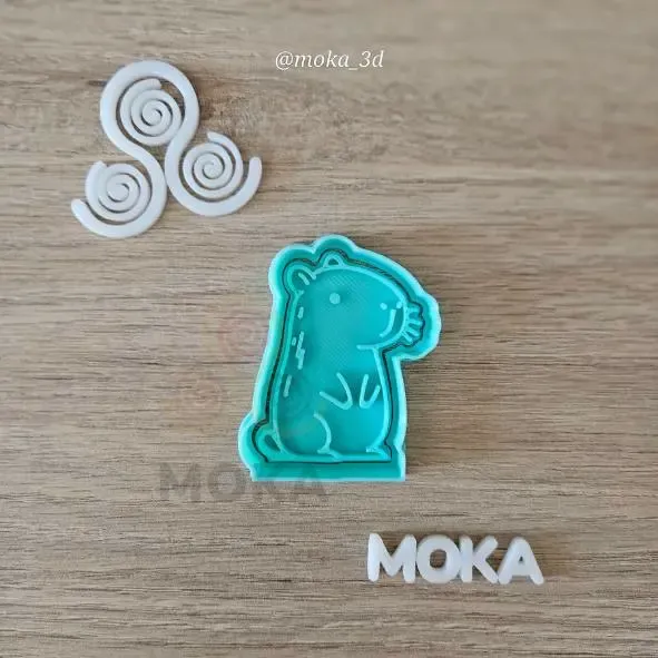 capibara cortador de galleta