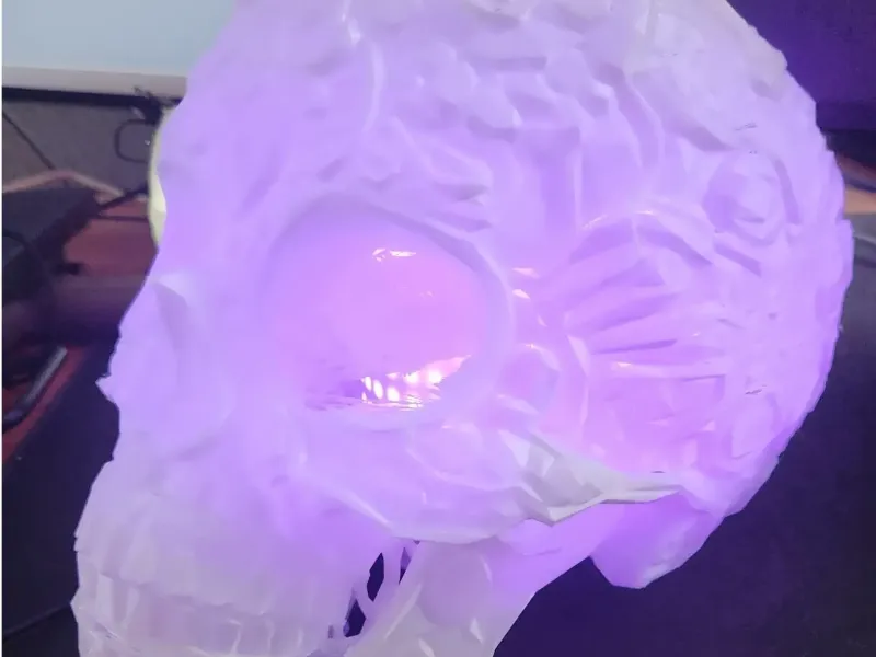 Sound Reactive Skull