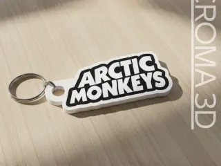 Artic Monkeys keychain - multicolor