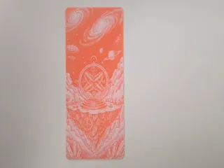 Cosmic Steampunk Island Bookmark