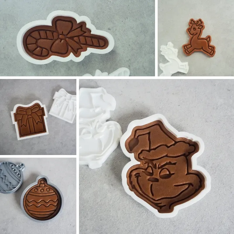 A PACKAGE OF CHRISTMAS COOKIE CUTTERS