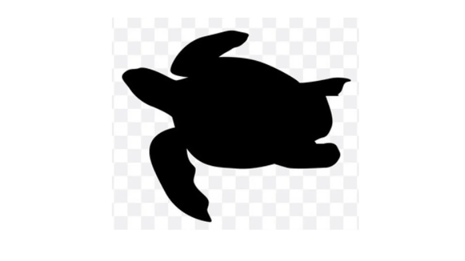 2D to 3D Water Creatures Series 2( 2D轉3D剪影水中生物系列 2)