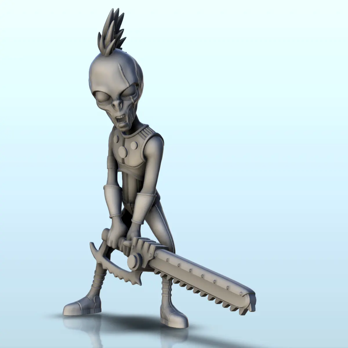Packung mit Alien-Figuren - Miniaturen Figur Warhammer Science