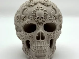 Pattern Skull Decoration