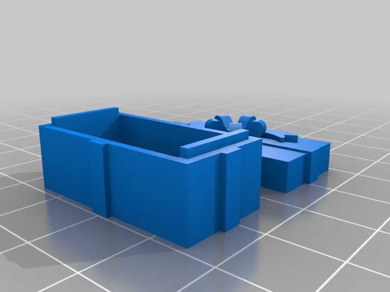 Holiday Present Box (1:18 scale)