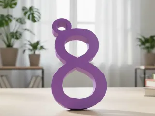 8 keychain
