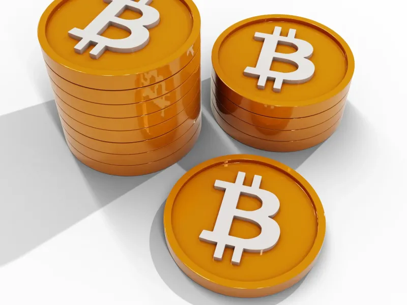logótipo simples da bitcoin
