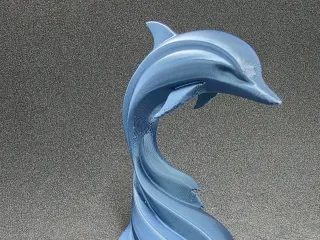 Dolphin Flow Sculpture