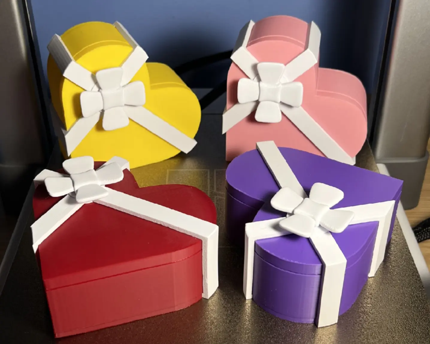 3D Printer Files | 3MF File | Valentine's Day Heart Gift Box | Creality ...