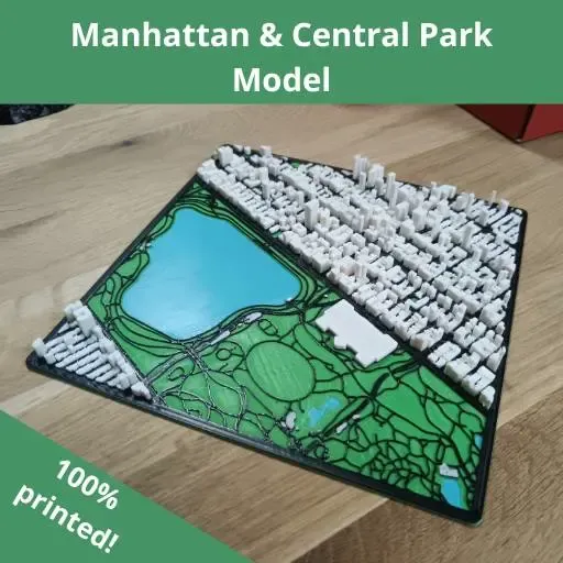 Manhattan & Central Park Model