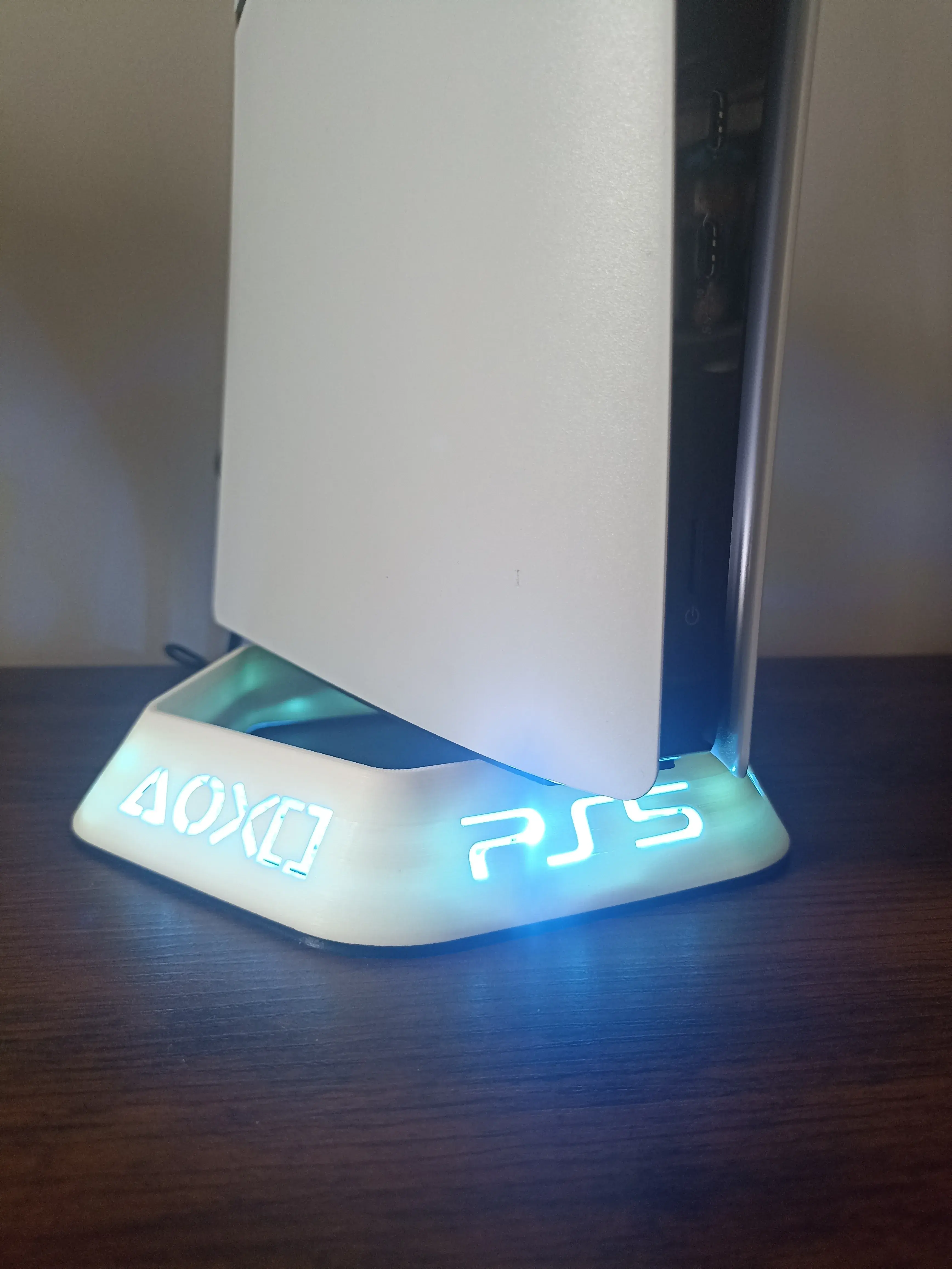 Playstation 5 Slim and Pro Vertical Stand with LED