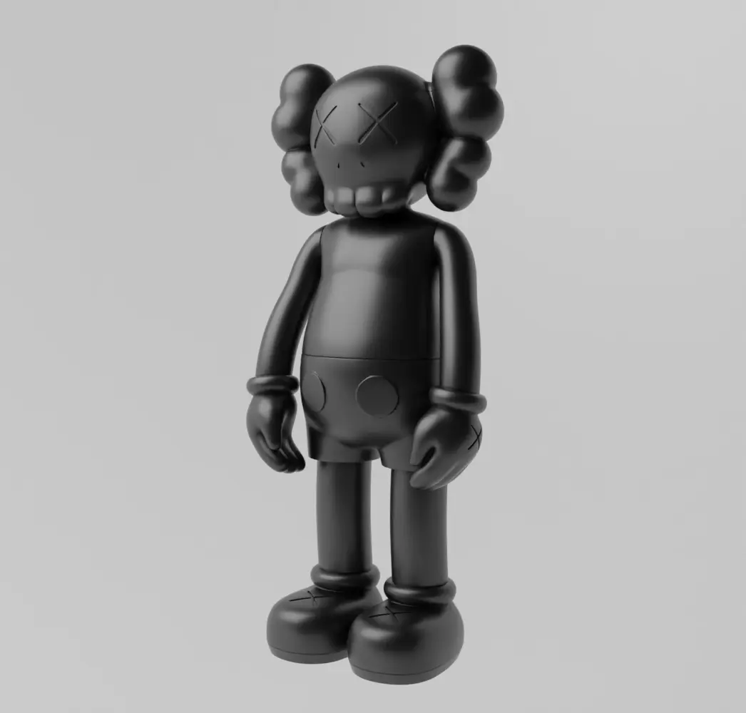 Kaws Companion x What Party Art Toy Fan Art