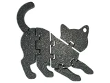 Llavero flexible de Gato-0