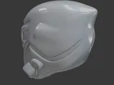 Sci-Fi Helmet – 3D Printable Model-1