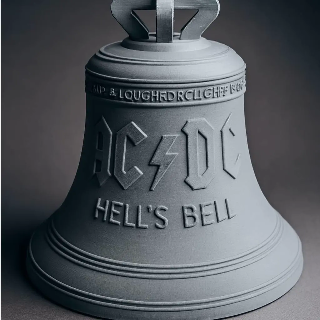 3D Printer Files | 3MF File | AC/DC Hells Bell remix