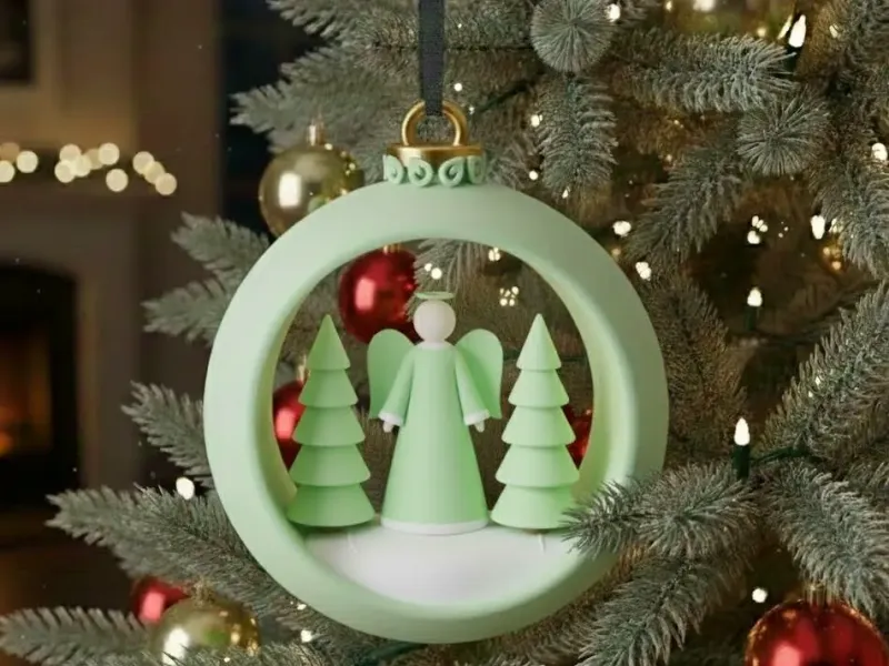 Christmas ornament - Adorno de navidad v4