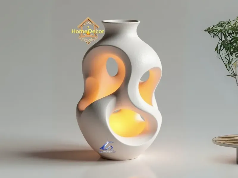 Abstract Infinity Vase – A Masterpiece for Home Decor!
