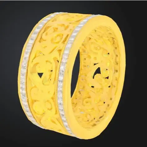 Golden Elegance Ring