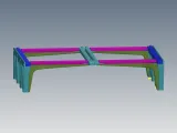 Modular Base Frame for Transparent Shoe Boxes-2