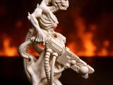 Doomed Warrior Miniature-1