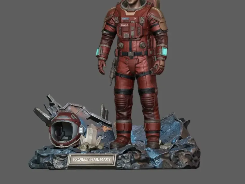 Figurine d'astronaute du Projet Hail Mary STL – Devoradores