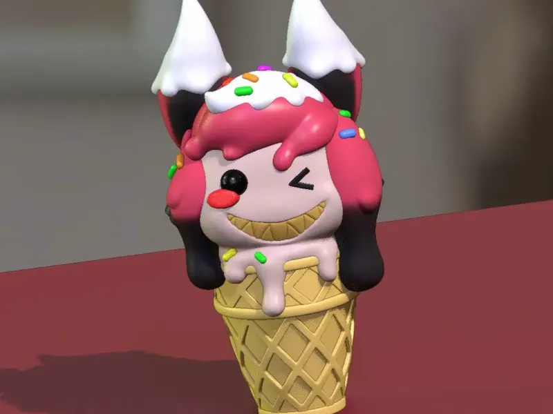 ALASTOR HELADO / HAZBIN HOTEL