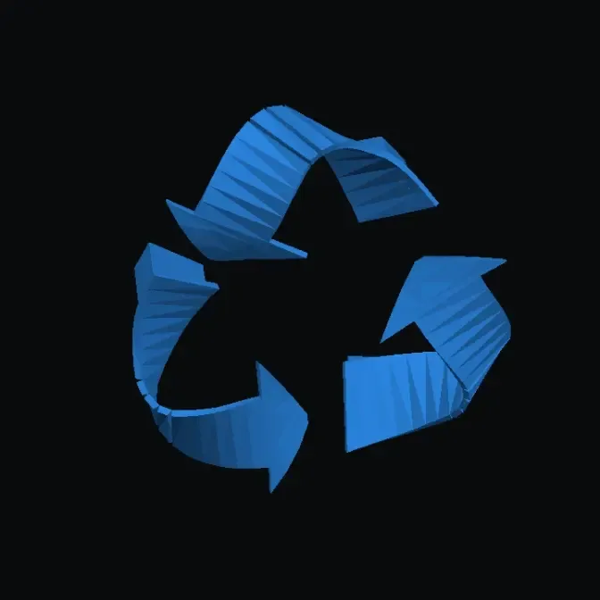 Recycling Wall Art Parts