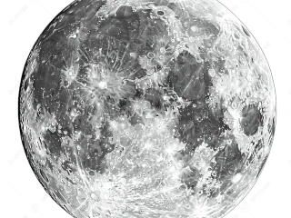 decoración la luna.