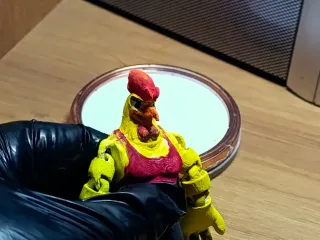 Buff Rooster Articulated