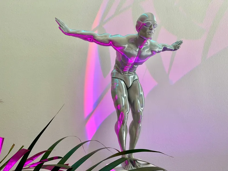 DIVER MALE STATUE