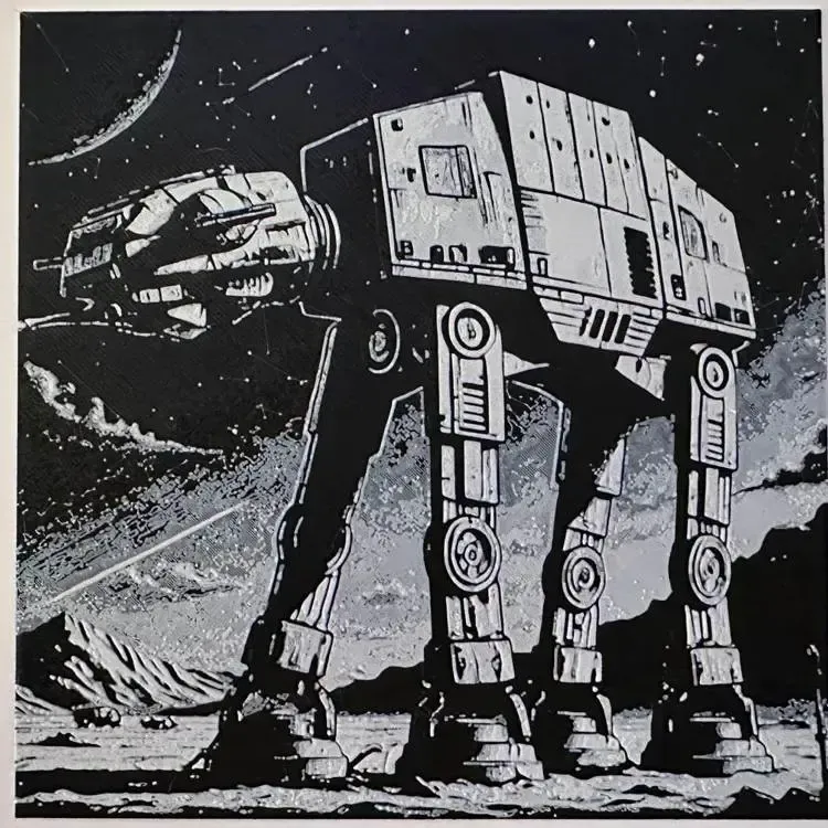 Hueforge Star Wars AT-AT