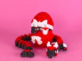 Cute Love Flexi Dragon  (Toy & Keychain)-7
