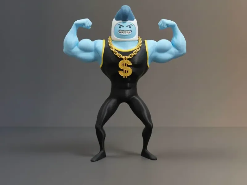 muscular finn