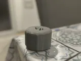 Knob with hole for M6 nut-2