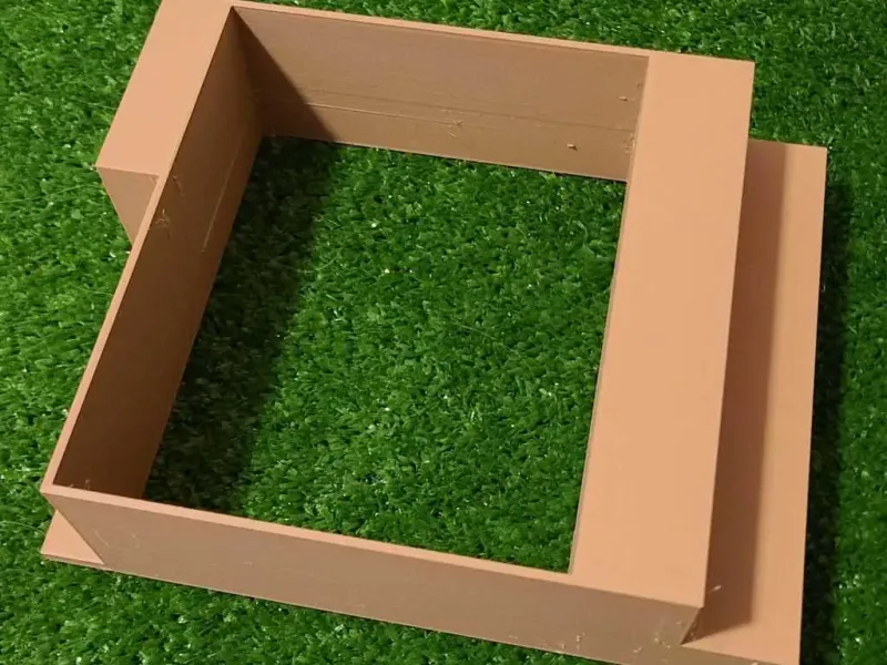 Dollhouse Elevator Landing Steps & Limit Block