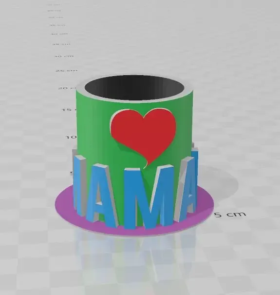 Petit pot Maman love