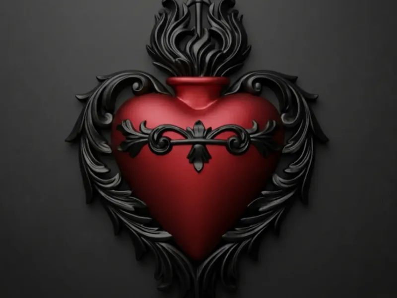 HEART ORNAMENT - HOME DECO.