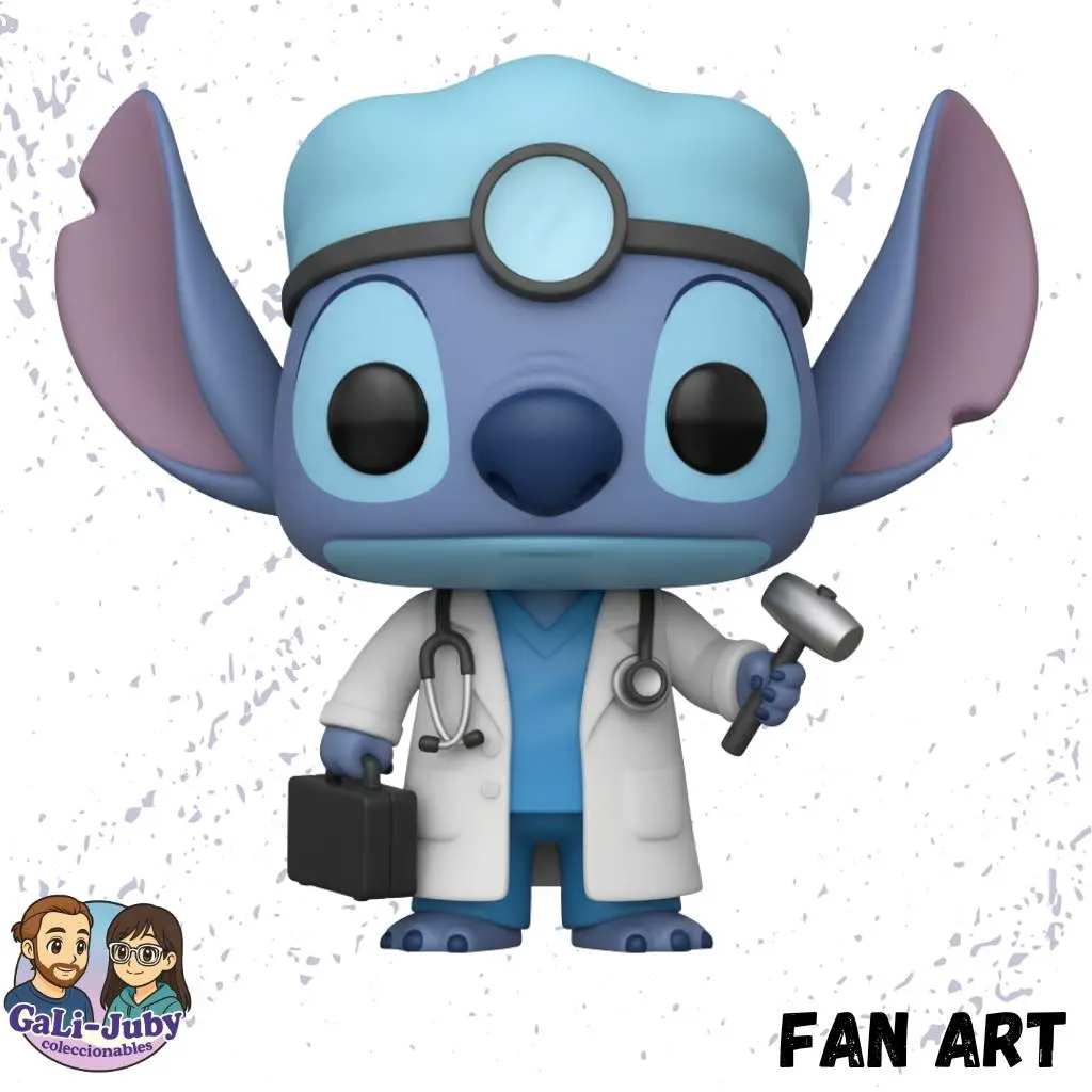 Funko Pop Fan Art Stitch - Doctor