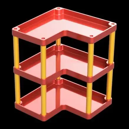 Corner shelf