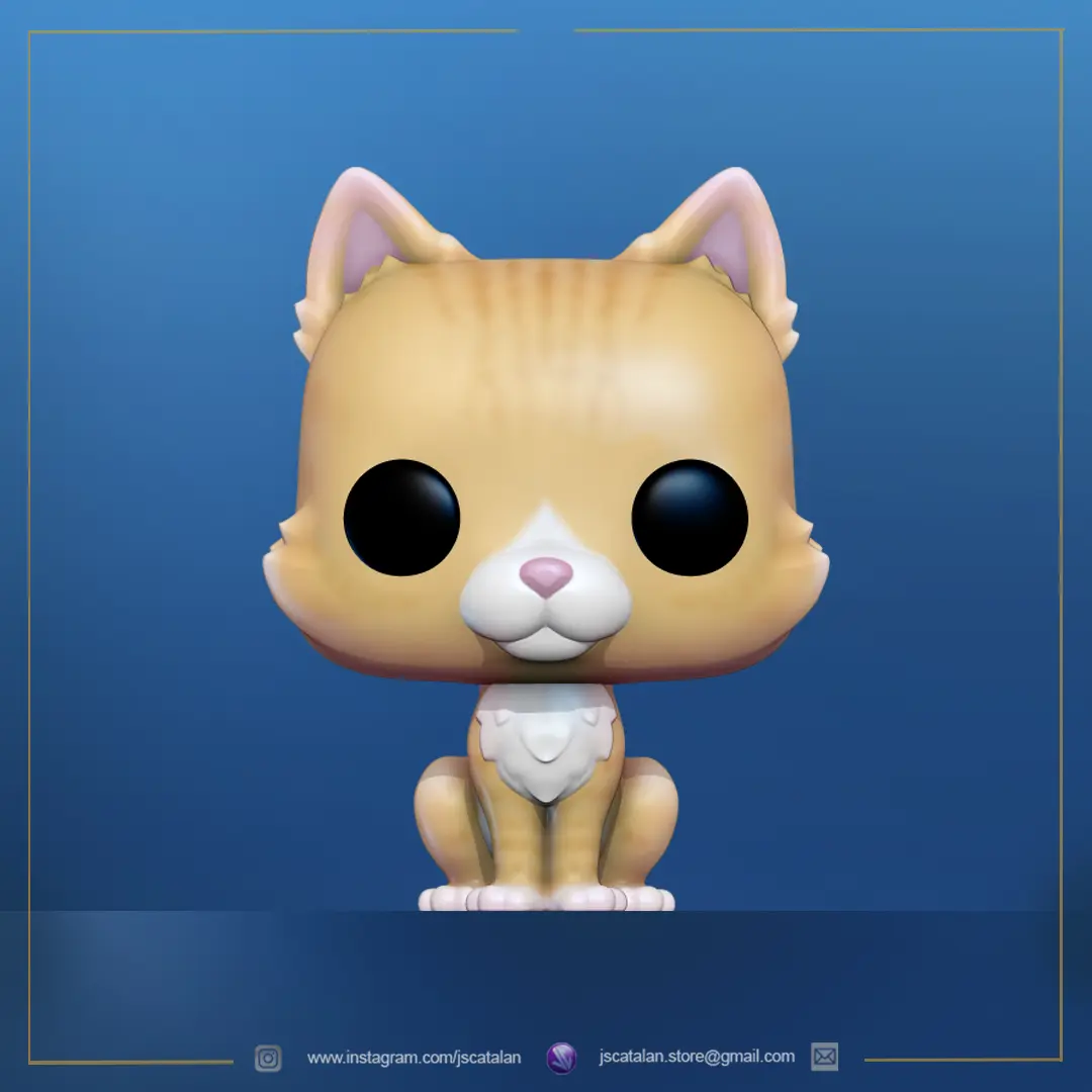 Funko Cat V1 | 3D models download | Creality Cloud