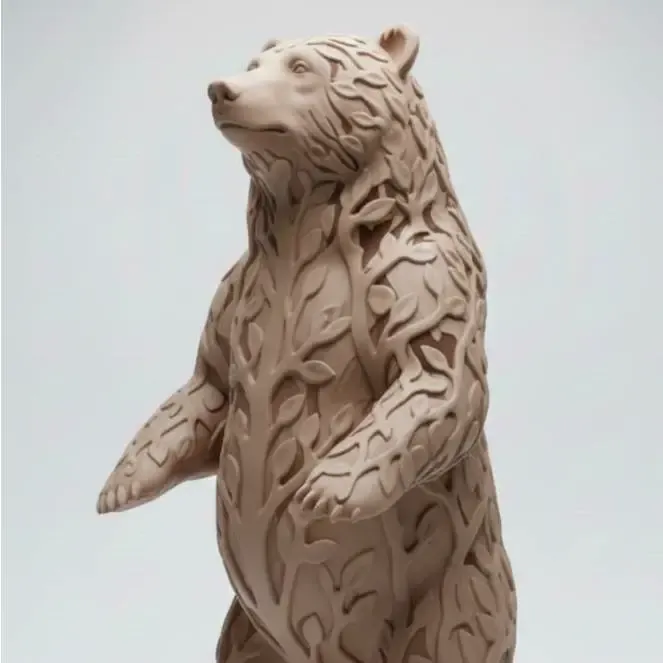 Orso - Collezione Natura - arte astratta - decorazione