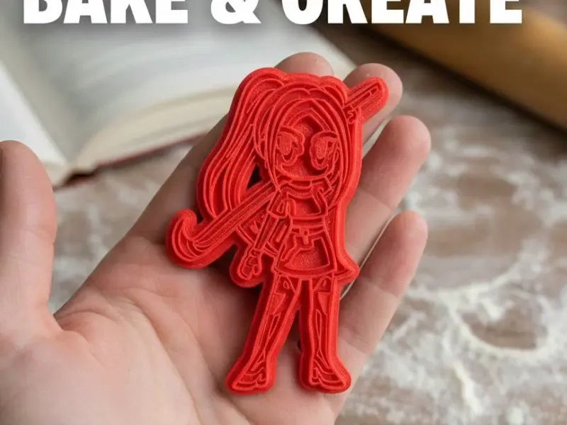 kpop demon hunter MIRA cookie cutter